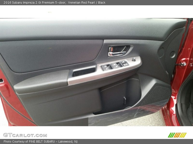 Venetian Red Pearl / Black 2016 Subaru Impreza 2.0i Premium 5-door