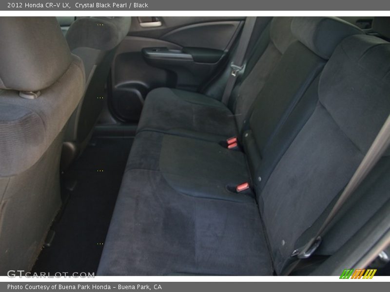 Crystal Black Pearl / Black 2012 Honda CR-V LX