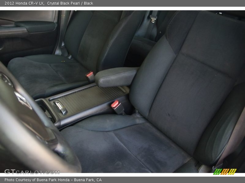 Crystal Black Pearl / Black 2012 Honda CR-V LX