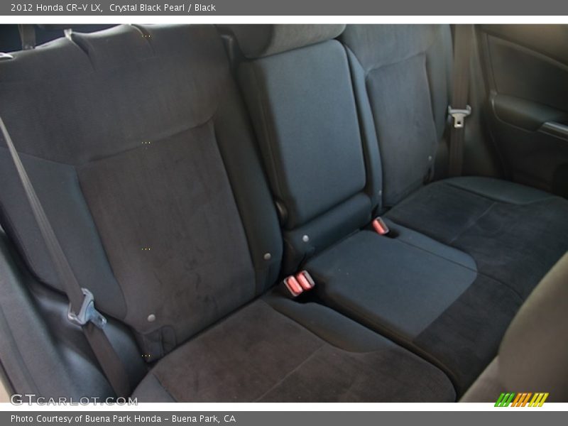 Crystal Black Pearl / Black 2012 Honda CR-V LX