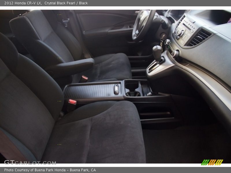 Crystal Black Pearl / Black 2012 Honda CR-V LX
