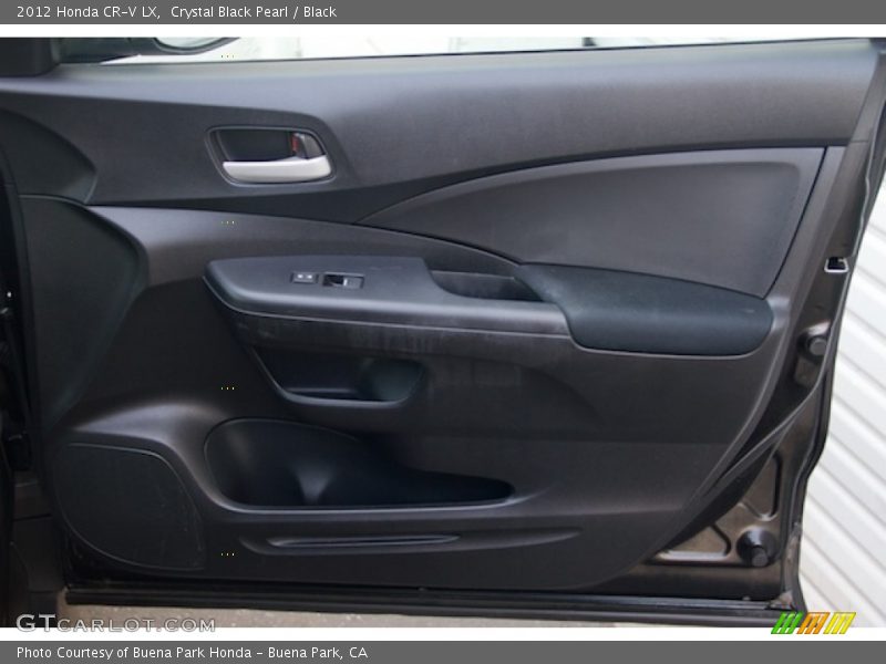 Crystal Black Pearl / Black 2012 Honda CR-V LX