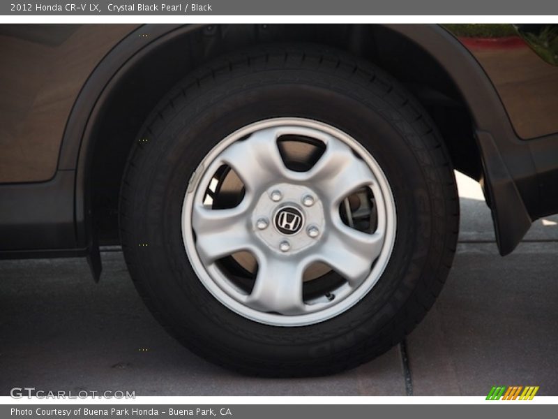 Crystal Black Pearl / Black 2012 Honda CR-V LX