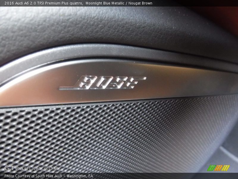 Moonlight Blue Metallic / Nougat Brown 2016 Audi A6 2.0 TFSI Premium Plus quattro