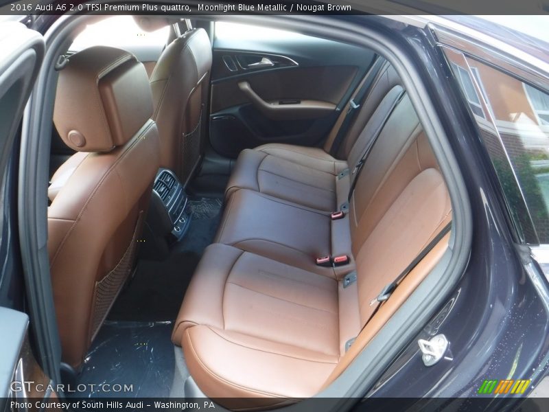 Moonlight Blue Metallic / Nougat Brown 2016 Audi A6 2.0 TFSI Premium Plus quattro
