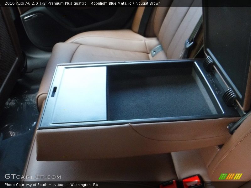Moonlight Blue Metallic / Nougat Brown 2016 Audi A6 2.0 TFSI Premium Plus quattro