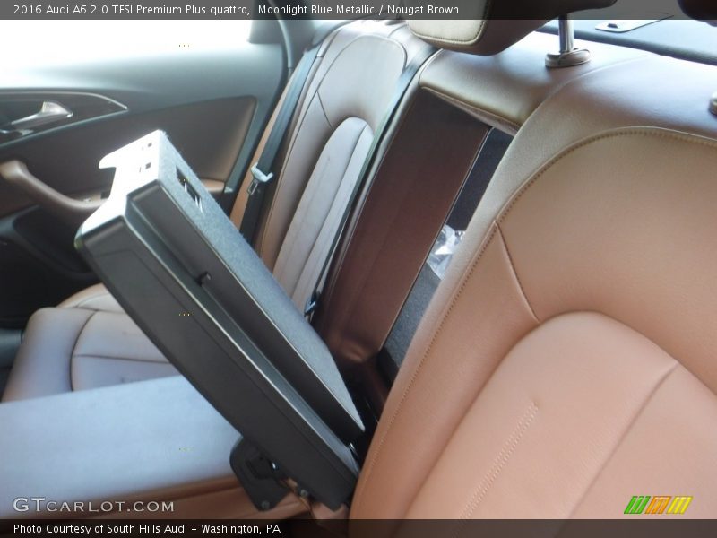 Moonlight Blue Metallic / Nougat Brown 2016 Audi A6 2.0 TFSI Premium Plus quattro
