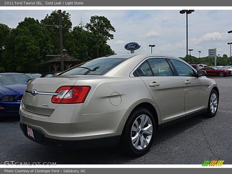Gold Leaf / Light Stone 2011 Ford Taurus SEL