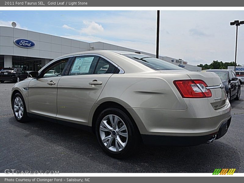 Gold Leaf / Light Stone 2011 Ford Taurus SEL