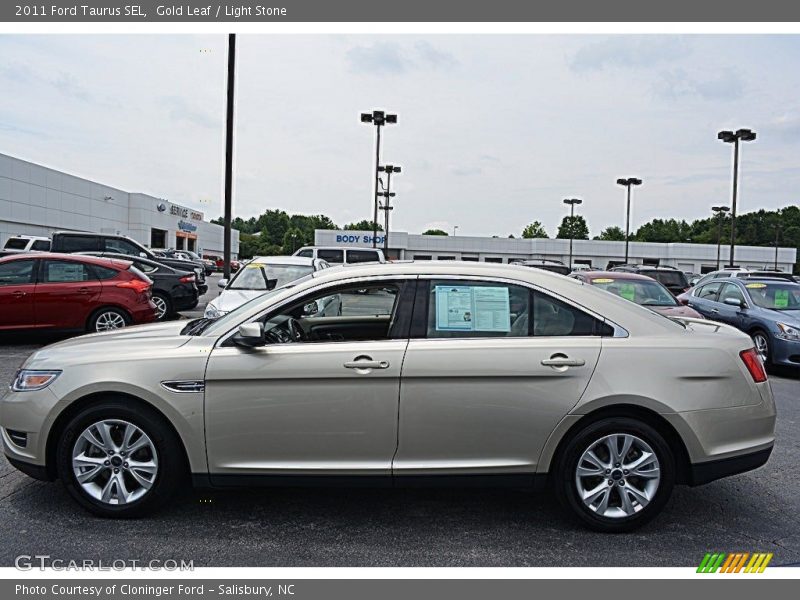 Gold Leaf / Light Stone 2011 Ford Taurus SEL