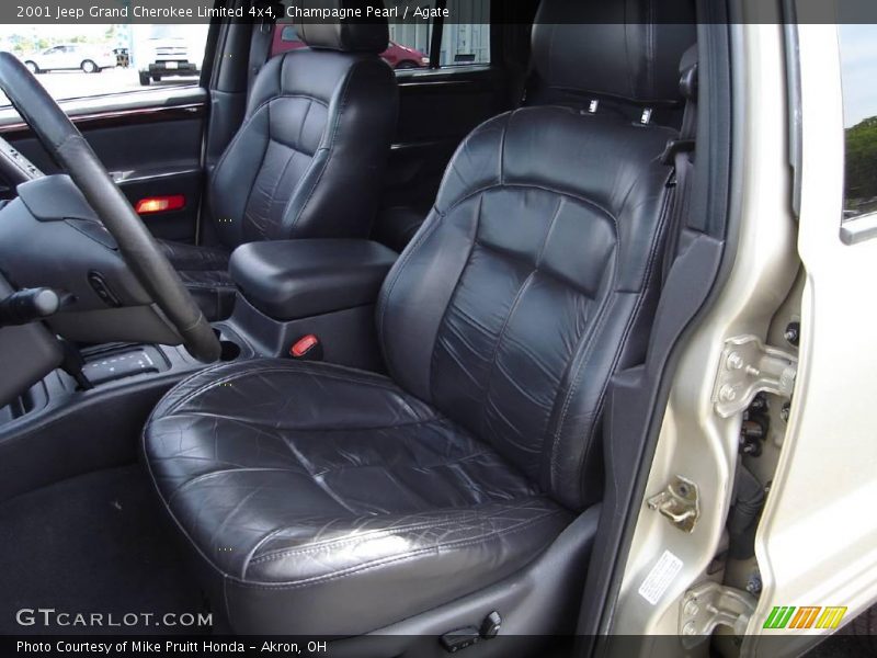 Champagne Pearl / Agate 2001 Jeep Grand Cherokee Limited 4x4