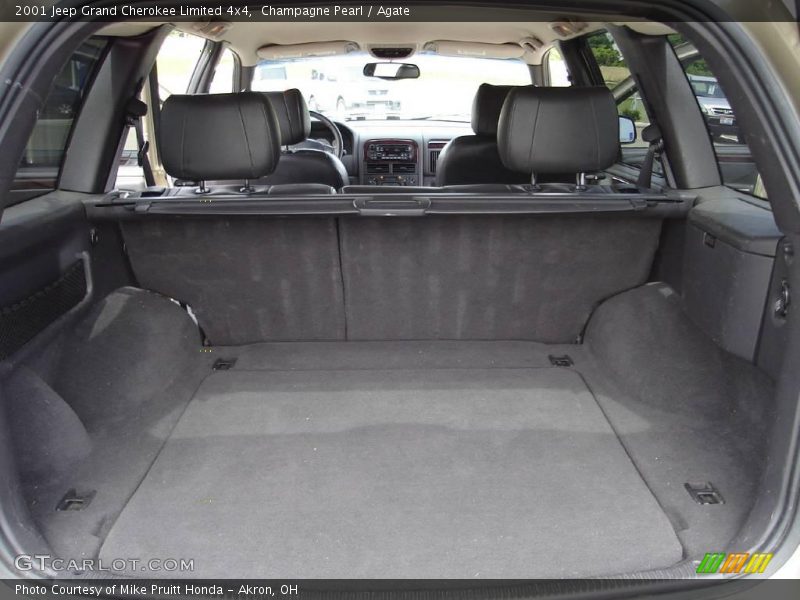 Champagne Pearl / Agate 2001 Jeep Grand Cherokee Limited 4x4