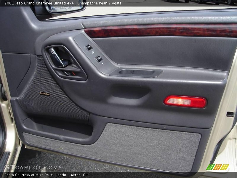 Champagne Pearl / Agate 2001 Jeep Grand Cherokee Limited 4x4