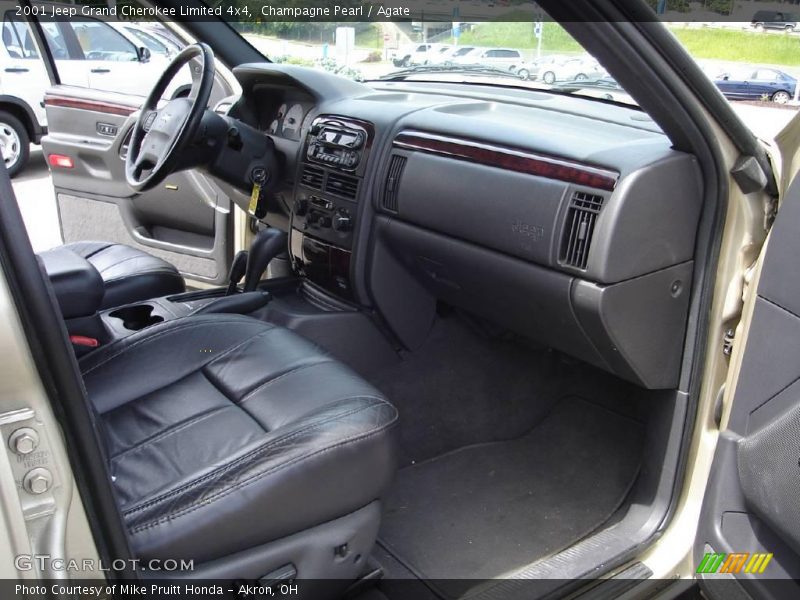 Champagne Pearl / Agate 2001 Jeep Grand Cherokee Limited 4x4