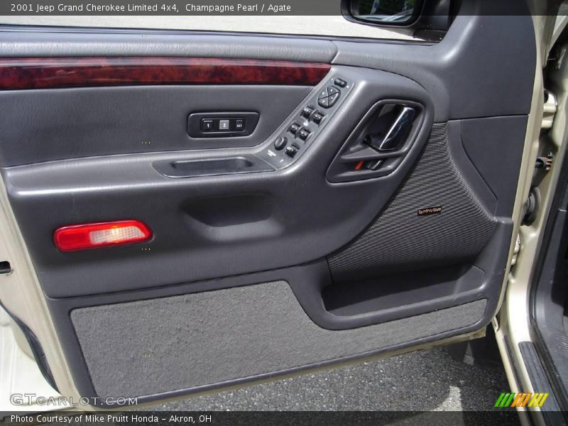 Champagne Pearl / Agate 2001 Jeep Grand Cherokee Limited 4x4