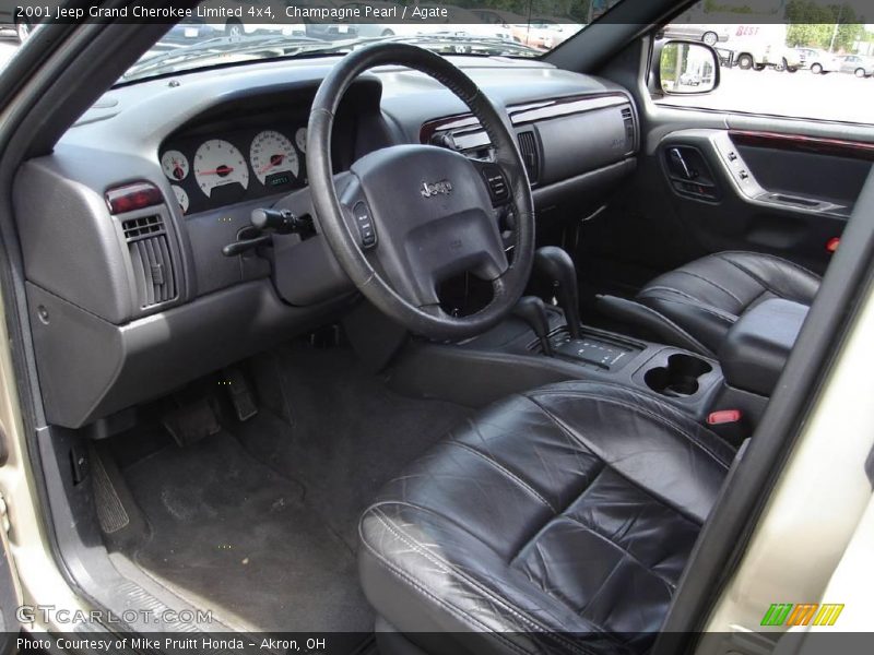 Champagne Pearl / Agate 2001 Jeep Grand Cherokee Limited 4x4