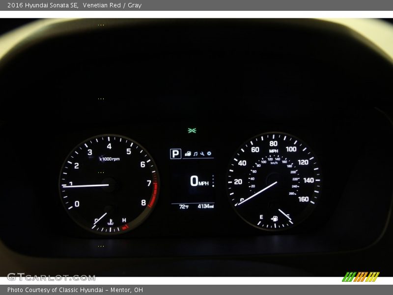 Venetian Red / Gray 2016 Hyundai Sonata SE