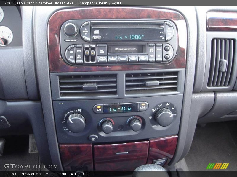 Champagne Pearl / Agate 2001 Jeep Grand Cherokee Limited 4x4