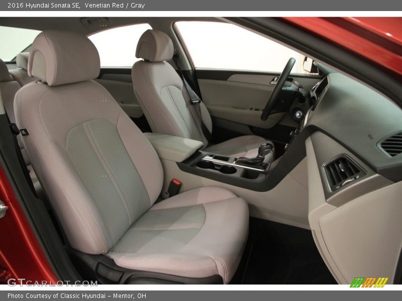 Venetian Red / Gray 2016 Hyundai Sonata SE
