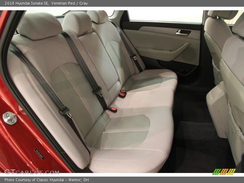 Venetian Red / Gray 2016 Hyundai Sonata SE