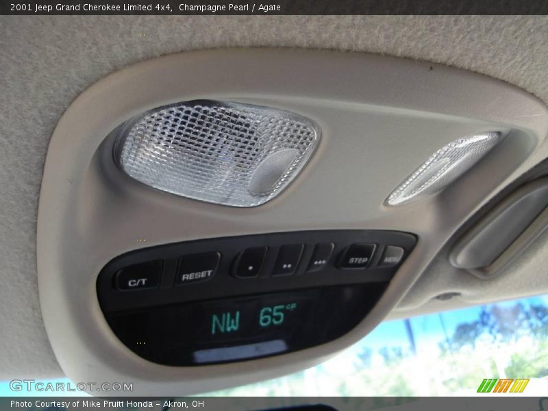 Champagne Pearl / Agate 2001 Jeep Grand Cherokee Limited 4x4