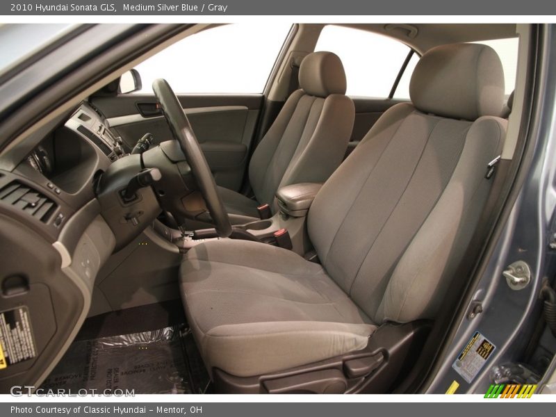 Medium Silver Blue / Gray 2010 Hyundai Sonata GLS