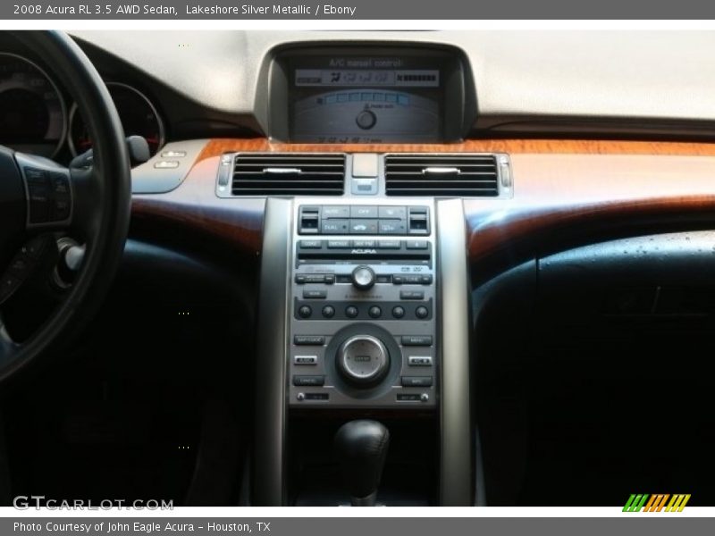 Lakeshore Silver Metallic / Ebony 2008 Acura RL 3.5 AWD Sedan