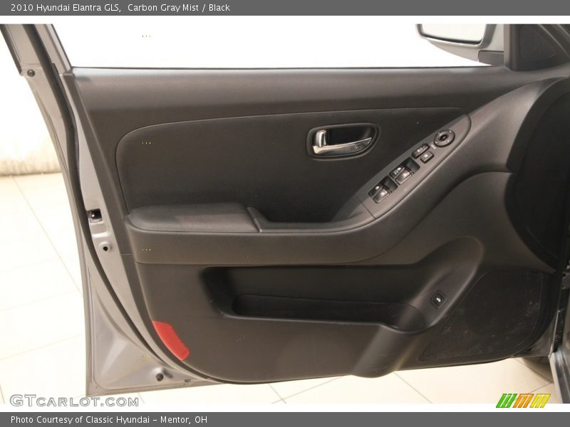 Carbon Gray Mist / Black 2010 Hyundai Elantra GLS