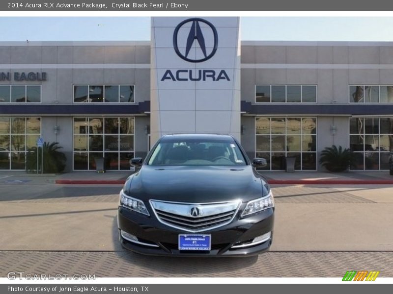 Crystal Black Pearl / Ebony 2014 Acura RLX Advance Package
