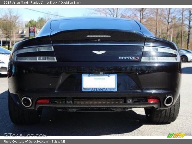 Jet Black / Obsidian Black 2015 Aston Martin Rapide S