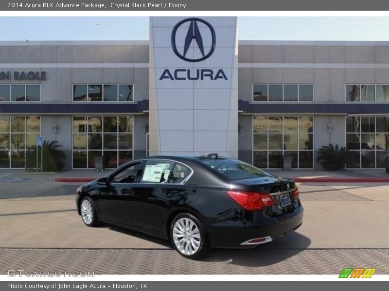 Crystal Black Pearl / Ebony 2014 Acura RLX Advance Package