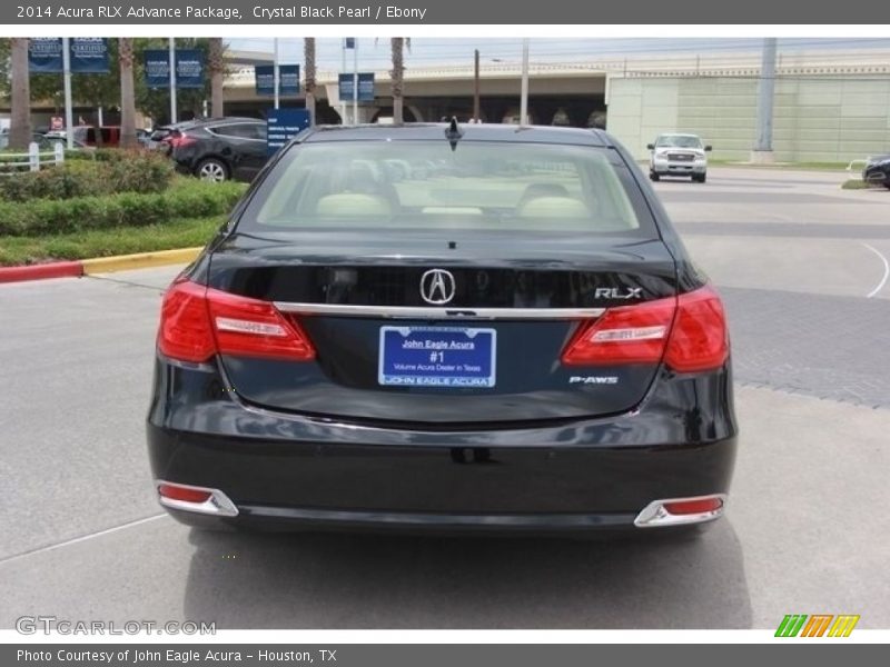 Crystal Black Pearl / Ebony 2014 Acura RLX Advance Package