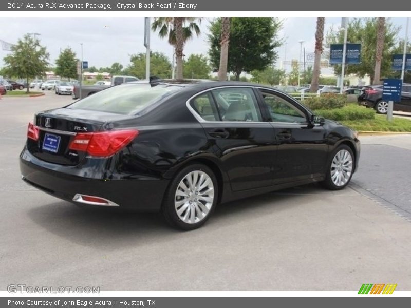 Crystal Black Pearl / Ebony 2014 Acura RLX Advance Package
