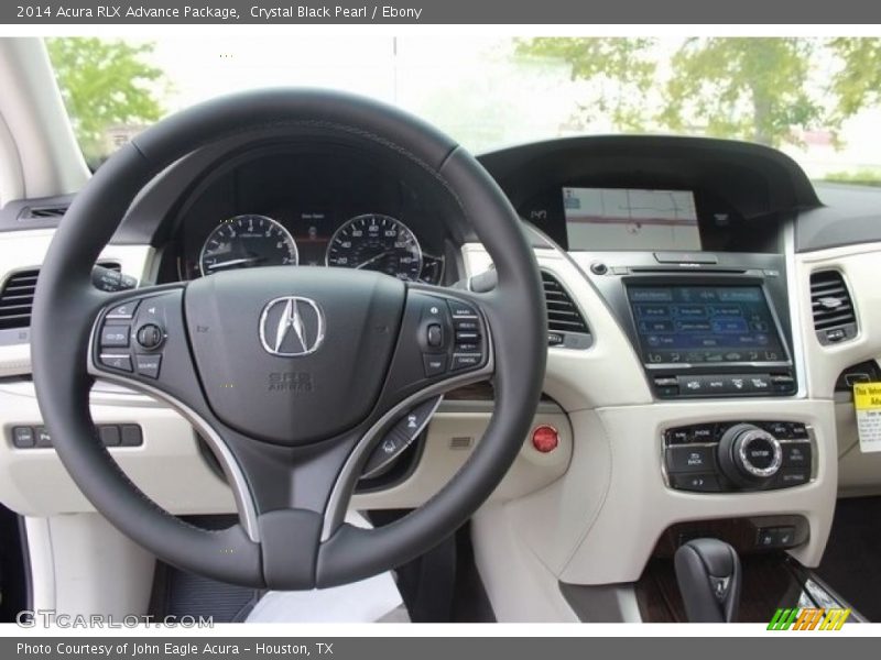 Crystal Black Pearl / Ebony 2014 Acura RLX Advance Package