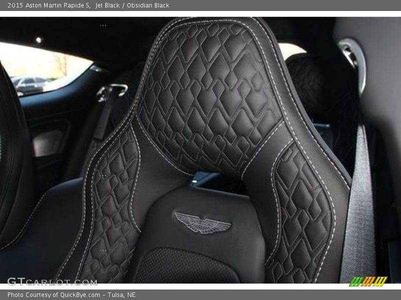 Front Seat of 2015 Rapide S 