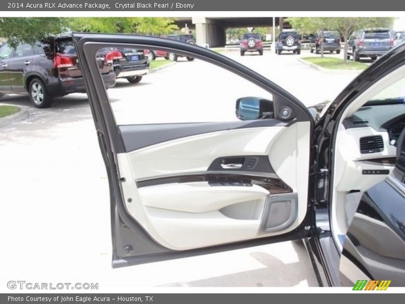 Crystal Black Pearl / Ebony 2014 Acura RLX Advance Package