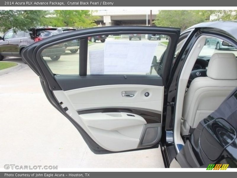 Crystal Black Pearl / Ebony 2014 Acura RLX Advance Package