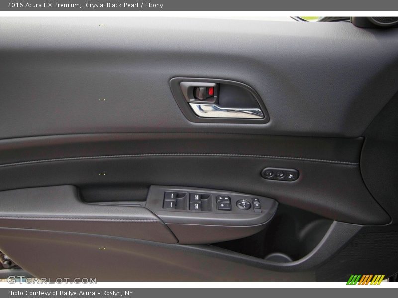 Crystal Black Pearl / Ebony 2016 Acura ILX Premium