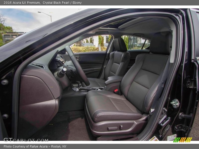 Crystal Black Pearl / Ebony 2016 Acura ILX Premium