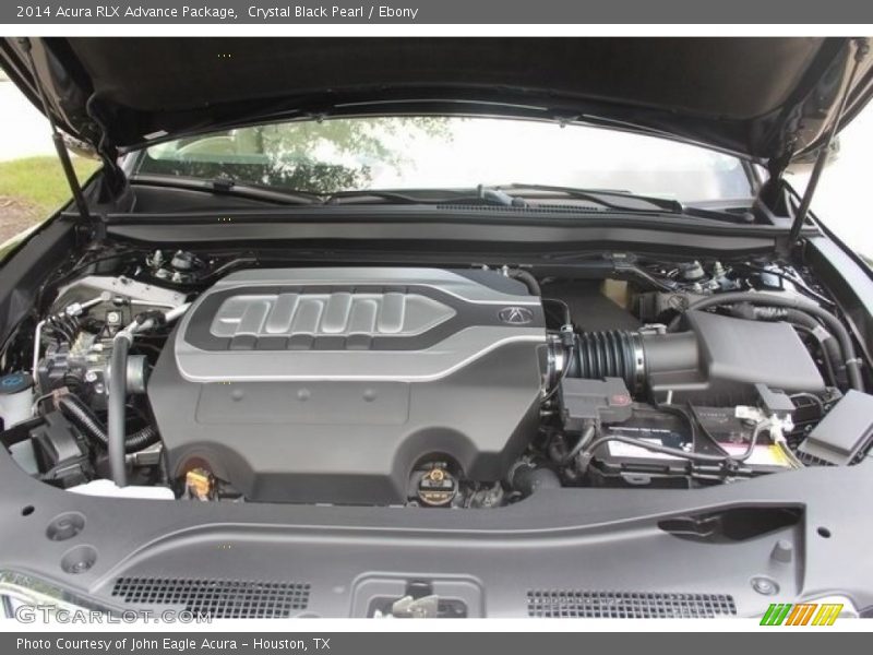 Crystal Black Pearl / Ebony 2014 Acura RLX Advance Package