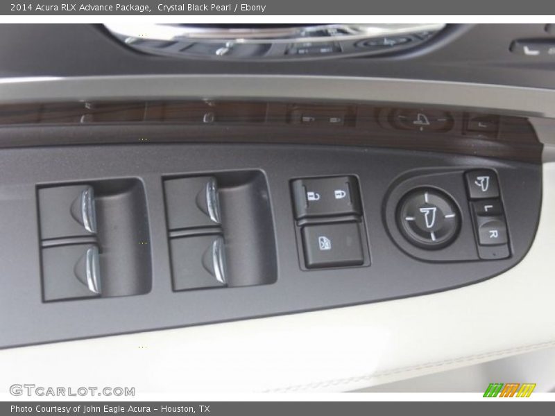 Crystal Black Pearl / Ebony 2014 Acura RLX Advance Package