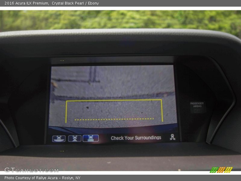 Crystal Black Pearl / Ebony 2016 Acura ILX Premium