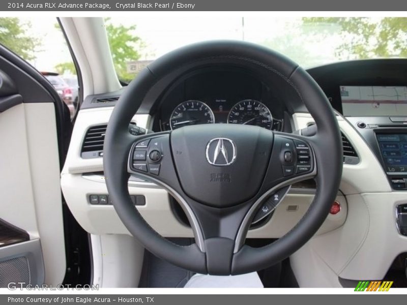 Crystal Black Pearl / Ebony 2014 Acura RLX Advance Package
