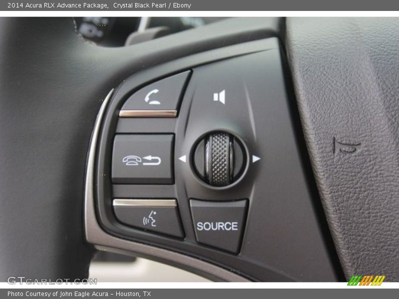 Crystal Black Pearl / Ebony 2014 Acura RLX Advance Package
