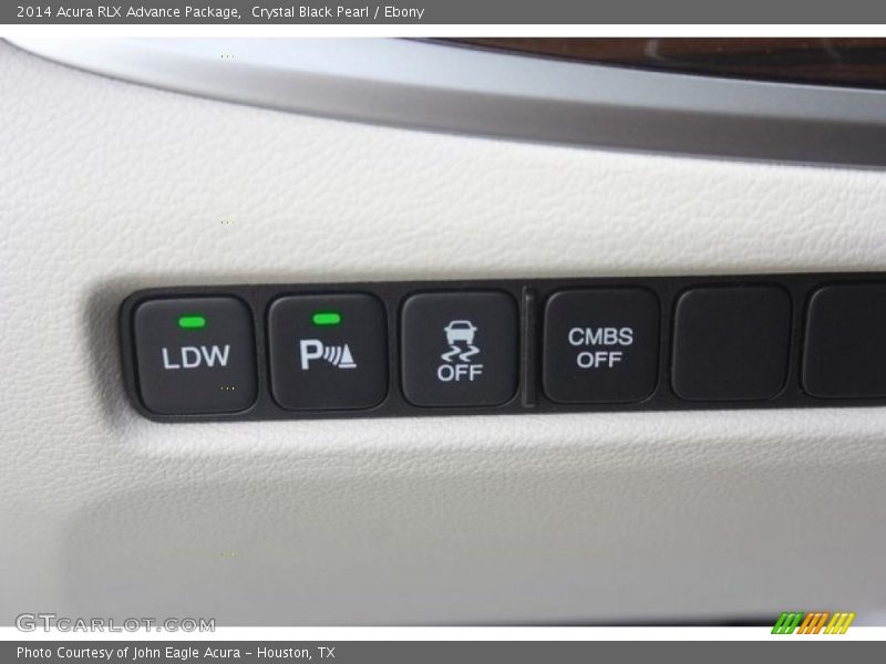 Crystal Black Pearl / Ebony 2014 Acura RLX Advance Package