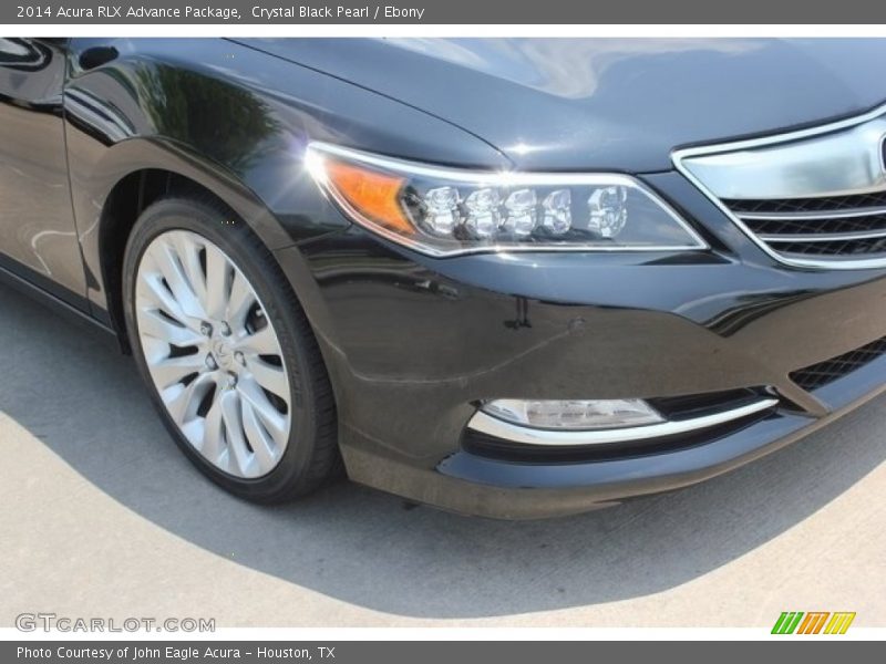 Crystal Black Pearl / Ebony 2014 Acura RLX Advance Package