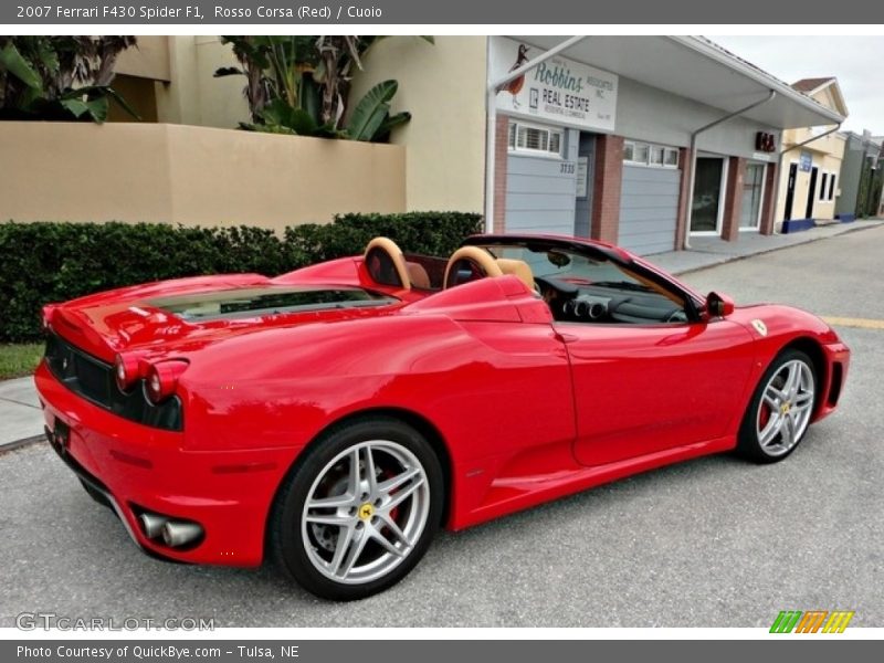 Rosso Corsa (Red) / Cuoio 2007 Ferrari F430 Spider F1