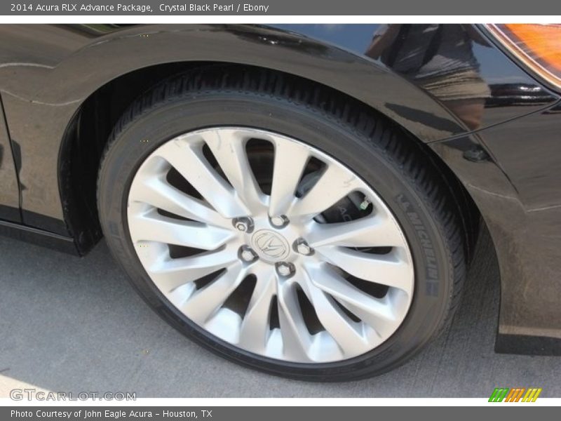 Crystal Black Pearl / Ebony 2014 Acura RLX Advance Package