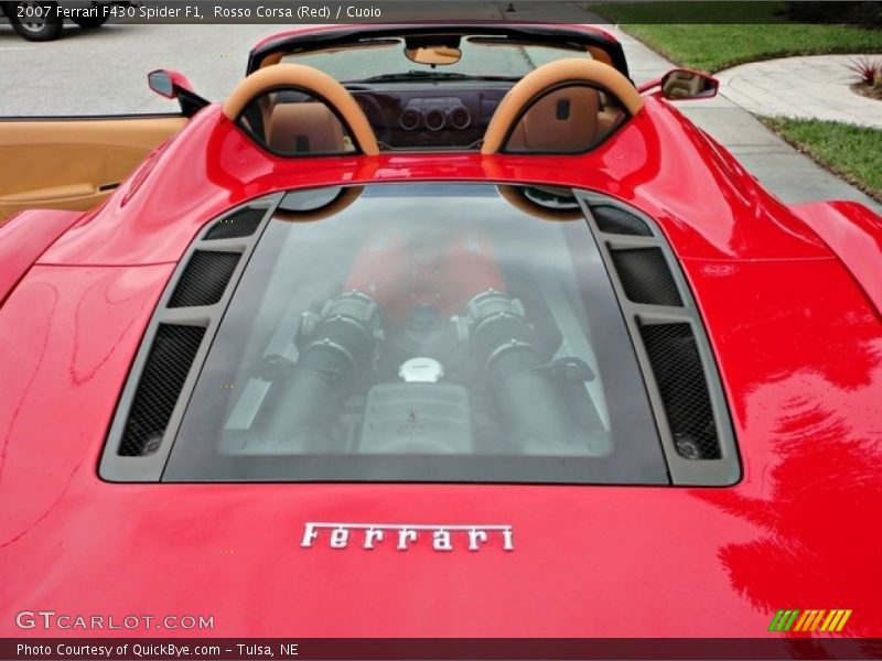 Rosso Corsa (Red) / Cuoio 2007 Ferrari F430 Spider F1