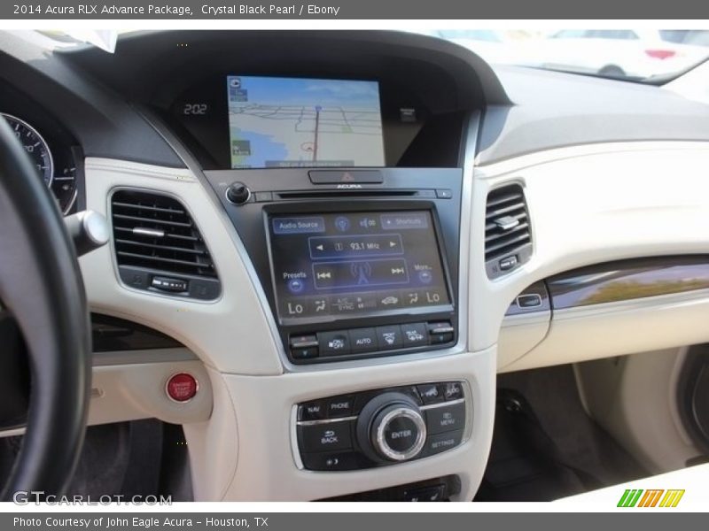 Crystal Black Pearl / Ebony 2014 Acura RLX Advance Package